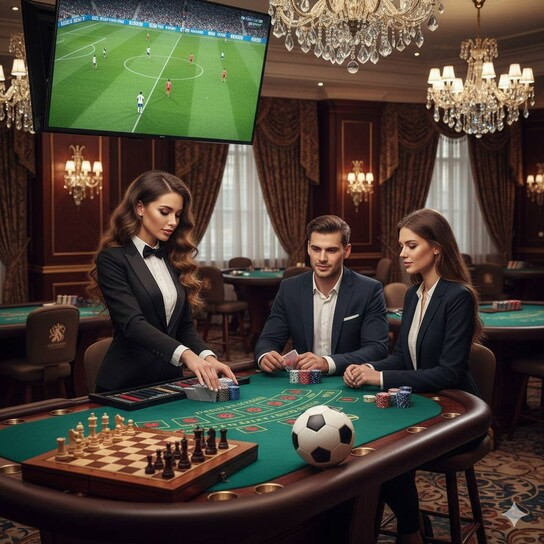 棋牌软件开发主视觉